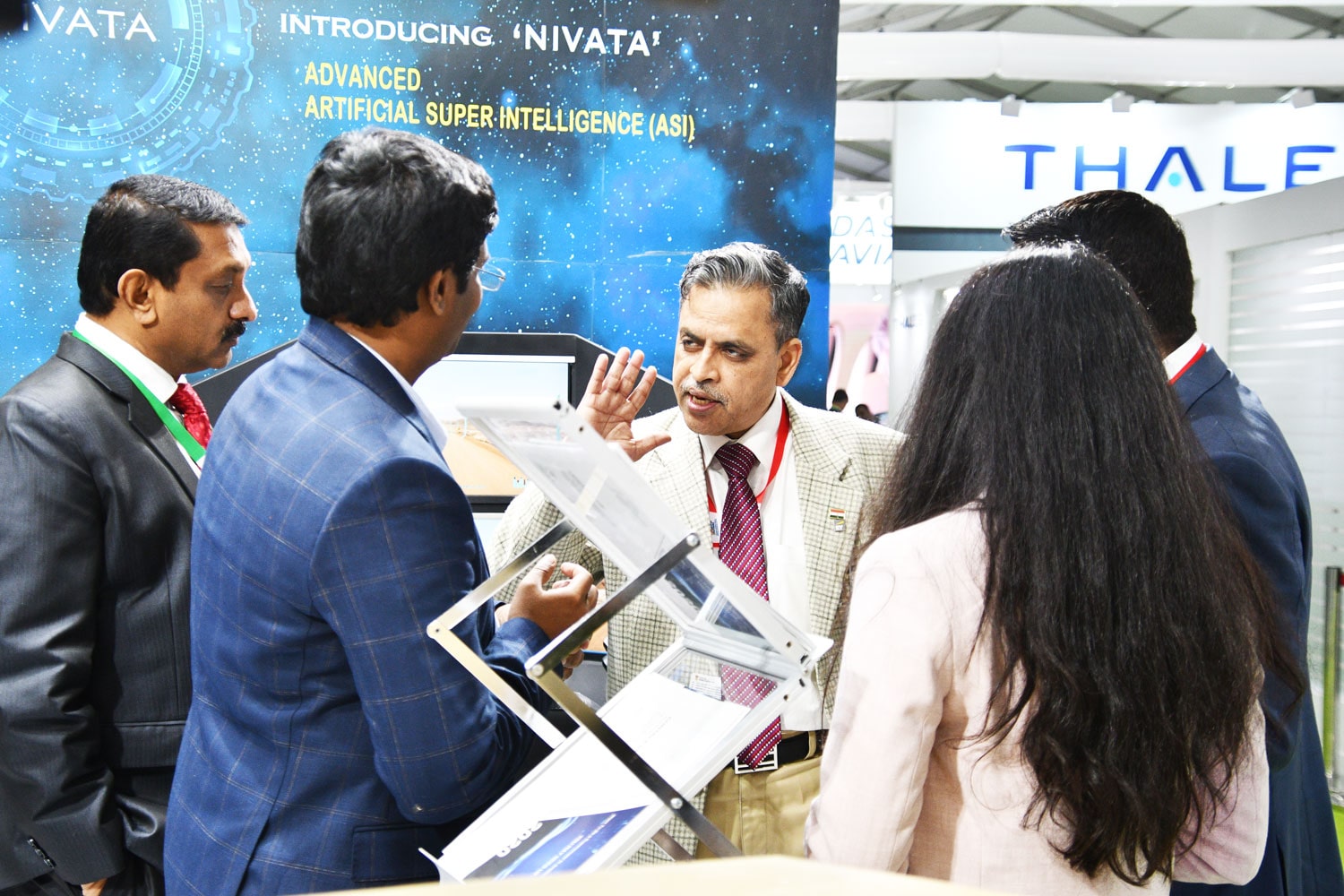 Defence Master India, Displayed their Unmanned Tele-Operated Armoured Vehicle SOORAN and AI NIVATA at DEFEXPO 2020, Lucknow