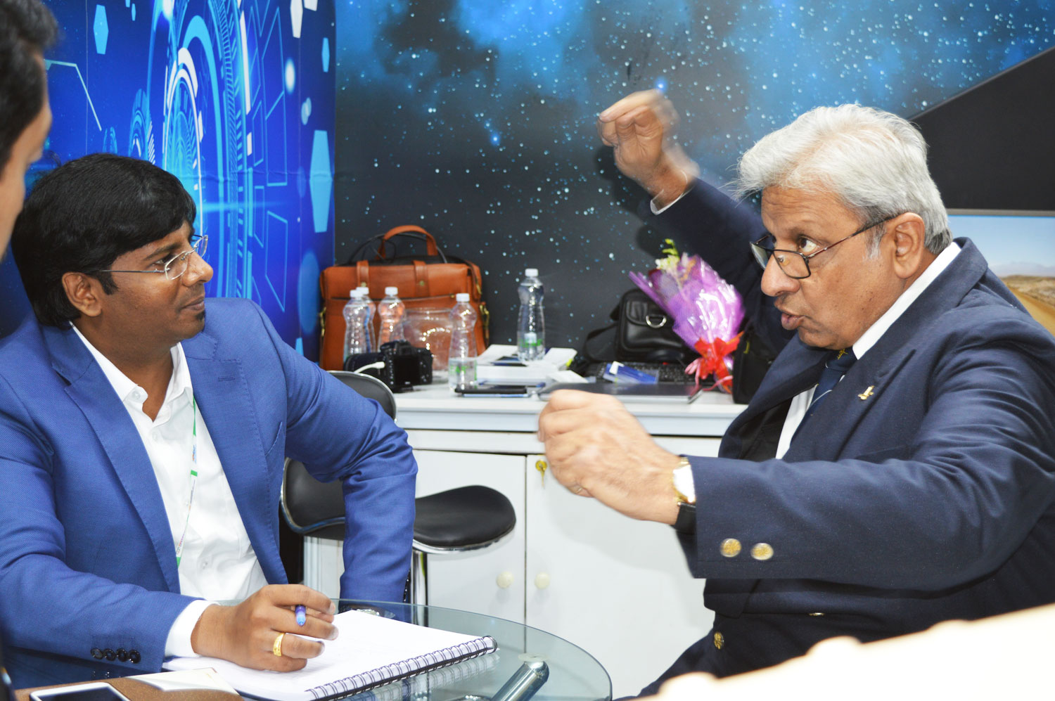 Defence Master India, Displayed their Unmanned Tele-Operated Armoured Vehicle SOORAN and AI NIVATA at DEFEXPO 2020, Lucknow