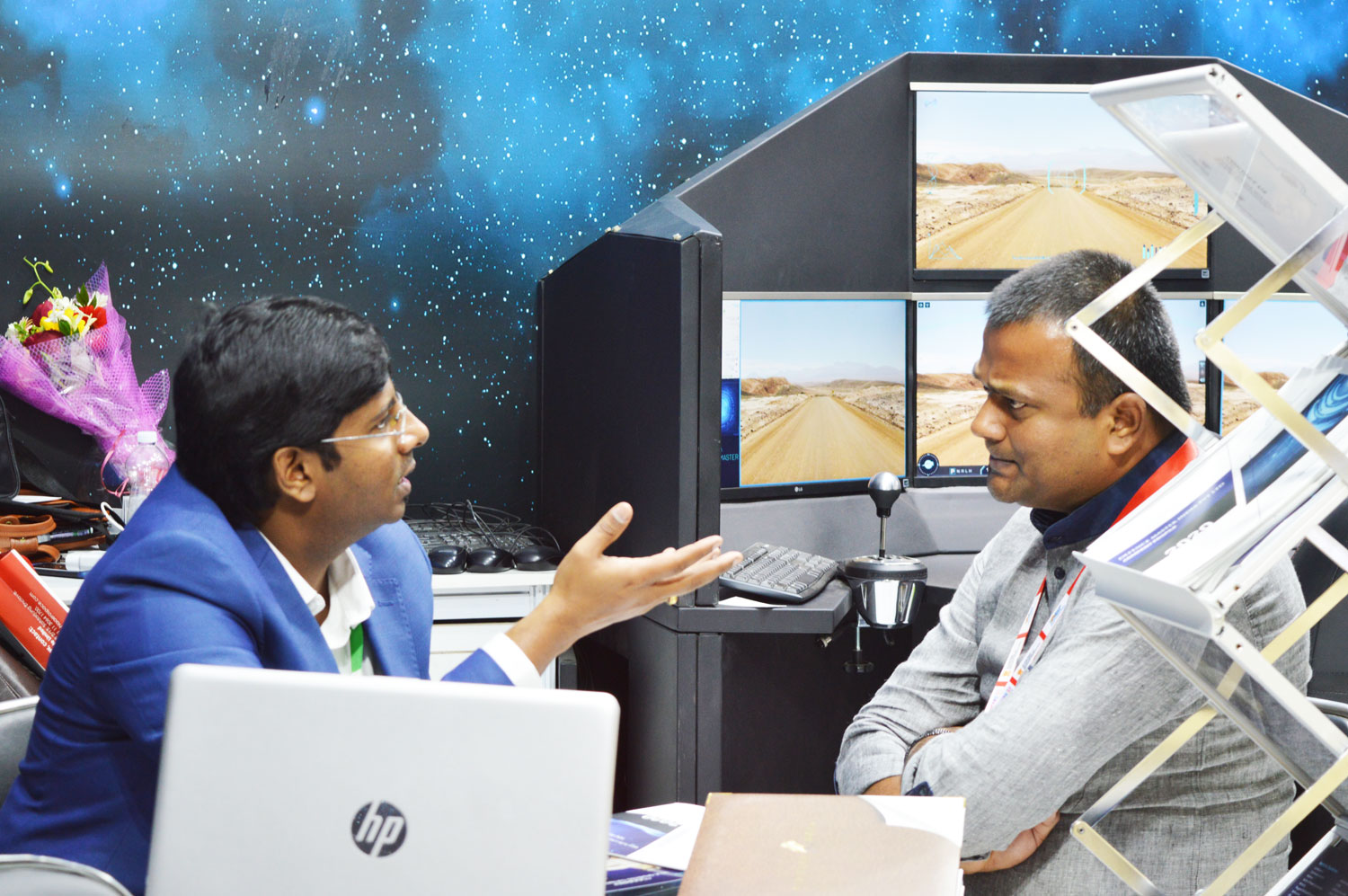 Defence Master India, Displayed their Unmanned Tele-Operated Armoured Vehicle SOORAN and AI NIVATA at DEFEXPO 2020, Lucknow