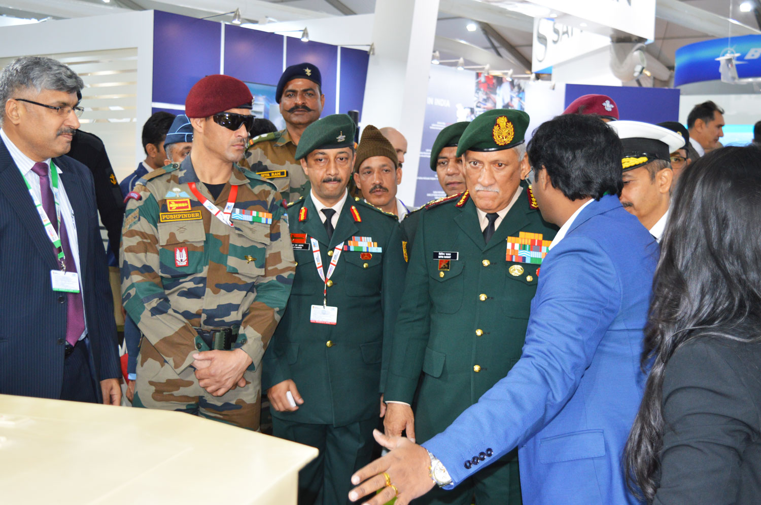Defence Master India, Displayed their Unmanned Tele-Operated Armoured Vehicle SOORAN and AI NIVATA at DEFEXPO 2020, Lucknow